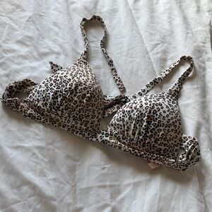 Victoria's Secret Animal Print Swim Top